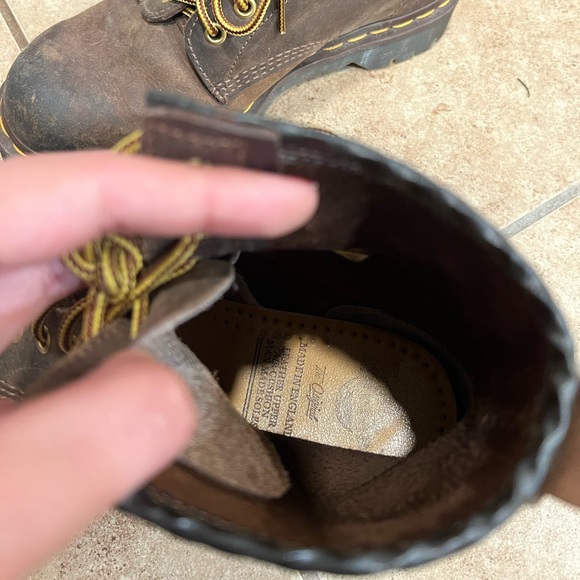 1460 Doc Martens Crazy Horse Leather Lace Up Boots - Picture 8 of 9